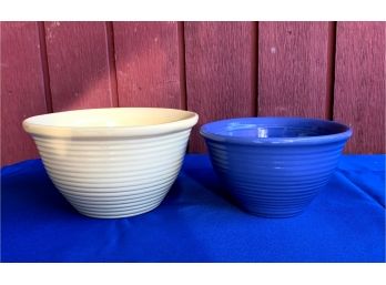 Bauer Pottery Ceramic Mixing Bowls