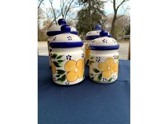 Four Piece Canister Set