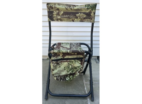 Tree Cover Plus Camouflage Hunting/Fishing Chair/Seat With Storage Compartment,l