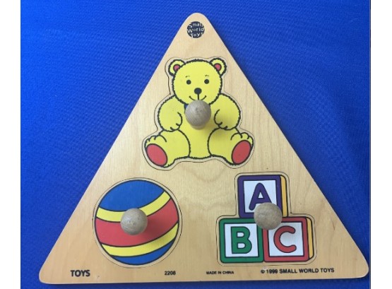 Wooden Puzzle For Toddlers