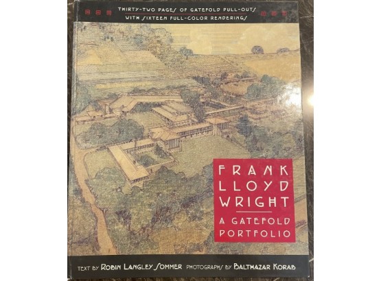 Frank Lloyd Write: A Gatefold Portfolio