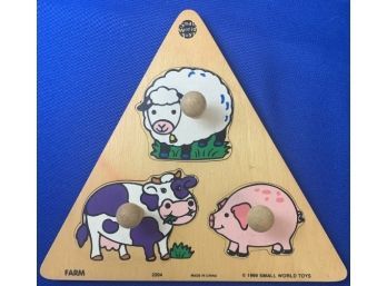 Wooden Animal Puzzle For Children
