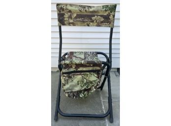 Tree Cover Plus Camouflage Hunting/Fishing Chair/Seat With Storage Compartment,l