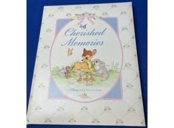 New! Disney Baby Record Cherished Memories