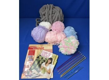 Beginners Knitting And Crochet Supplies