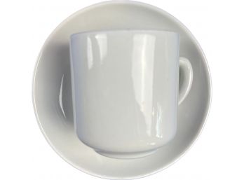 Ceramic Demitasse Cup & Saucer