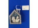 Snow Dream Nativity Shadowbox Ornament