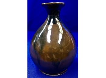 Asian Influenced Art Pottery - Sake Bottle