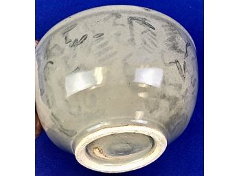 Pottery Bowl - Signed On Base - Handmade
