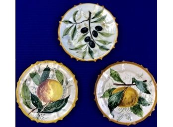 Italian Hand-painted Plates