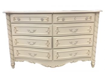 Decorated White Chest Of Drawers