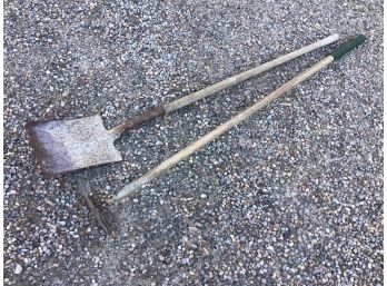 Cement Shovel And Hoe