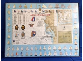 Americas Cup Races 1992 Poster