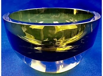 Elegant Artisan Crystal Bowl - Signed 'Badash'