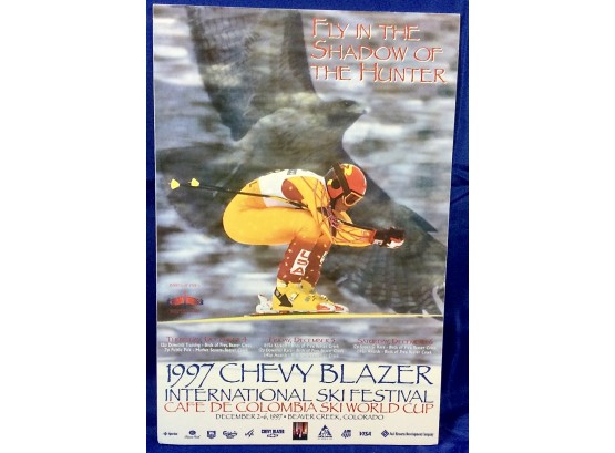 Ski Festival Poster Beaver Creek, Colorado  Dec 2-6, 1997