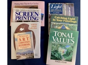 7 Assorted Art Instruction Books