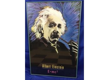 Albert Einstein Poster- Emc 2