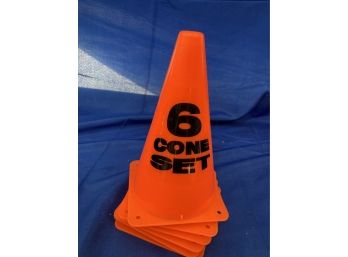 Set Of Six Athletic Cones