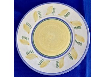 Cheerful Lemon Plate Made In Italy