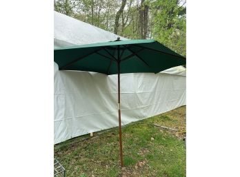 Green Outdoor Umbrella