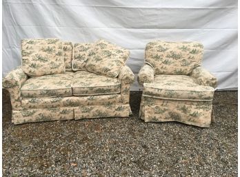 Loveseat And Armchair