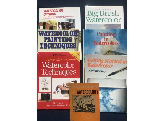 Watercolor Painting Books Set 3