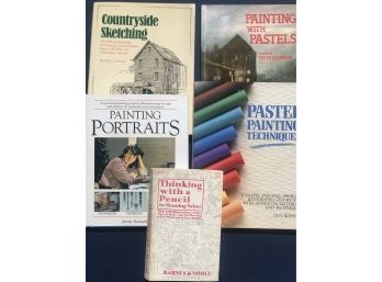 Painting With Pastel, Sketching Books