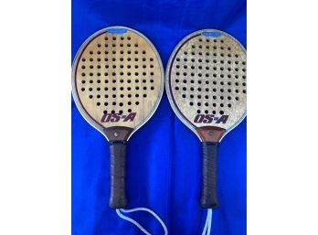 Pair Of Marcraft Paddle Racquets