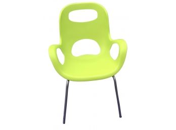 Umbra Lime Green Plastic OH Chair