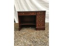 Leather Topped Wooden Desk