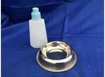 Pet Water Dish And Travel Water Bottle