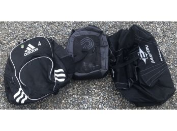 Trio Of Backpacks/Sports Bags