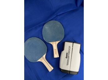 Franklin Portable Table Tennis Net And Racquets