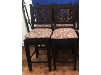 Set Of 4 Counter Height Chairs