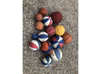 Lot Of Sporting Balls - 15 Balls