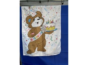 Birthday Bear Flag