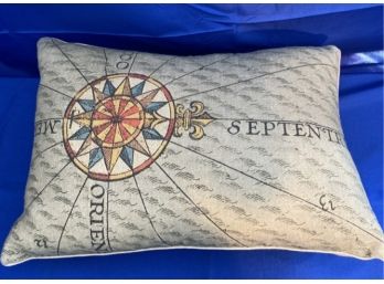 Handsome Pillow With Navigation Motif