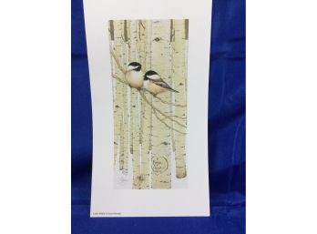 'Love Birds'  Print By Scott Kennedy Signed By Artist - Not Framed