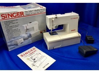 Singer Tiny Tailor Sewing Machine - Includes Original Box, Attachments, & Manual