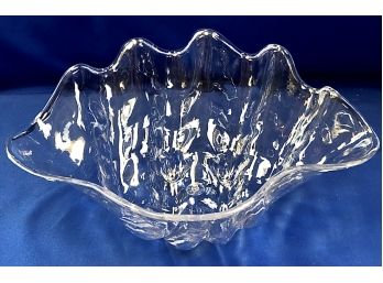 Large Lucite Shell Serving Piece