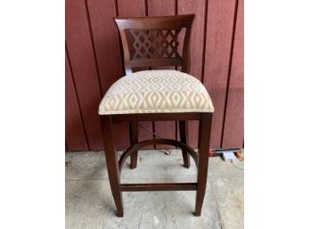 Nicely Upholstered Counter Chair