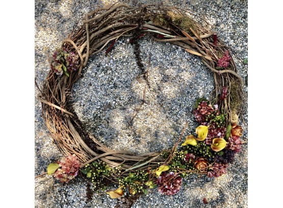 Gorgeous Grapevine Wreath - Huge Four Foot Size - Great For Home Display