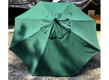 Patio Umbrella - Sunbrella Green Fabric