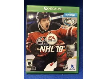 X-Box NHL 18 EA Sports