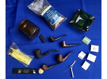 Fantastic Vintage Pipe Collection - Vintage Accessories - Beautifully Crafted - Briarwood - Meerschaum Lined