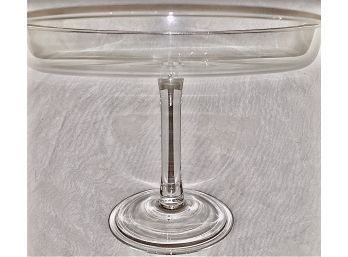 Glass Or Crystal Pedestal Bowl
