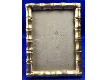 Elegant Gold Bamboo Frame