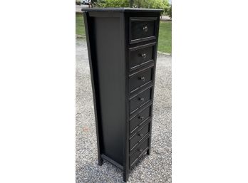Painted Cabinet With Seven Drawers