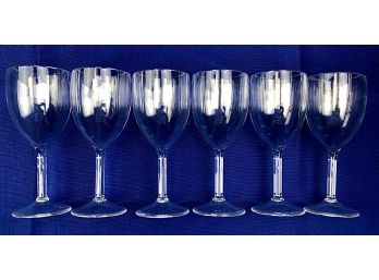 Outdoor Plastic Wine Goblets - Quality Set