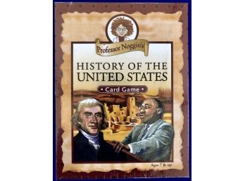 History Card Game - Brand New - Never Opened - Sealed In Plastic Packaging